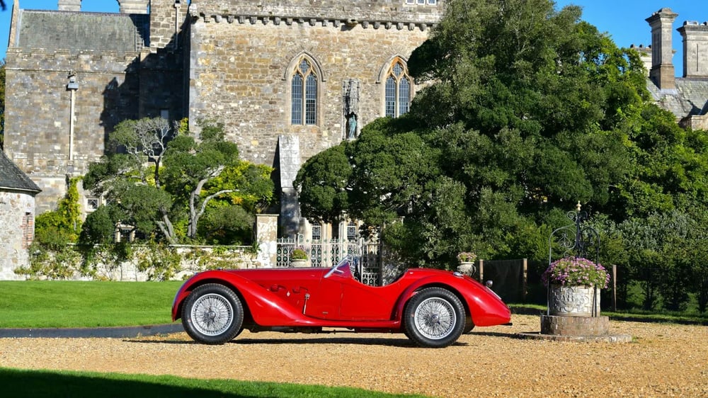 1937 Alfa Romeo 8C 2900 B Spider in the style of Zagato