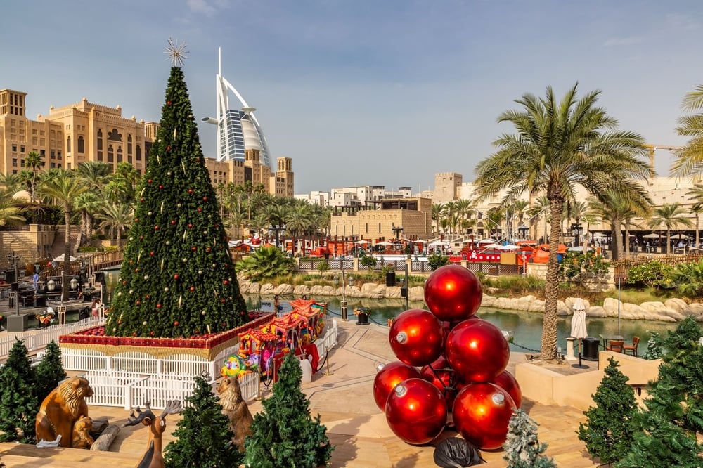 christmas market dubai