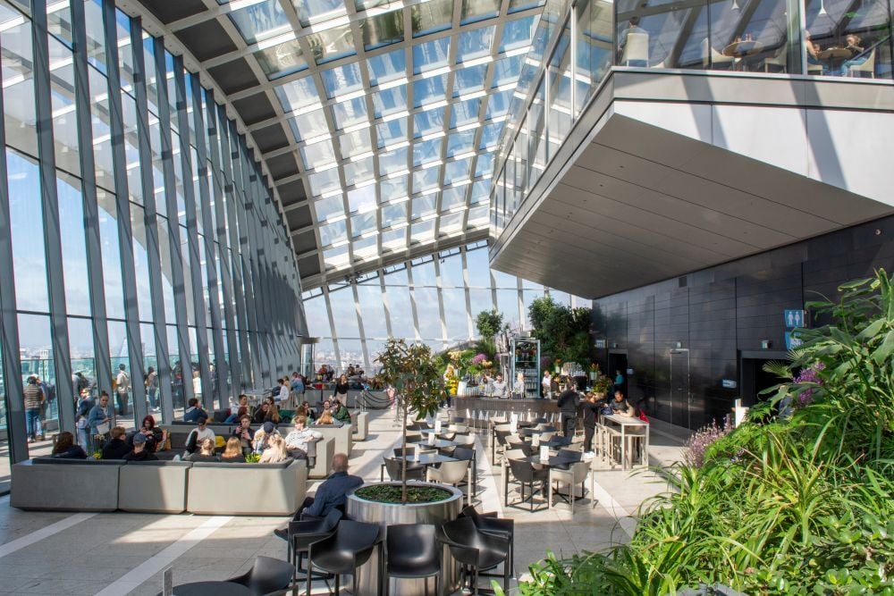 rooftop breakfast london