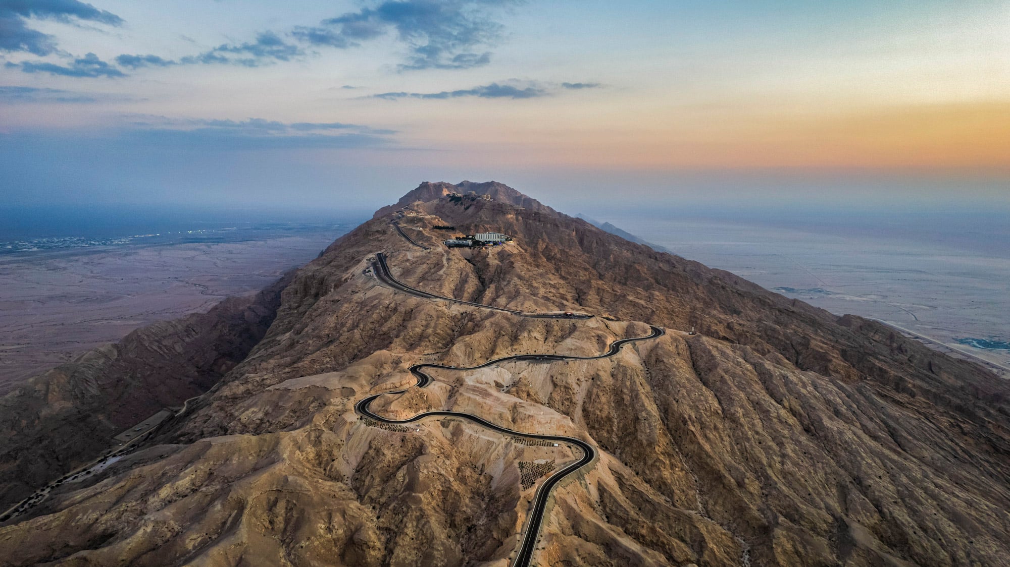 Jebel Hafeet Mountain in Abu Dhabi UAE